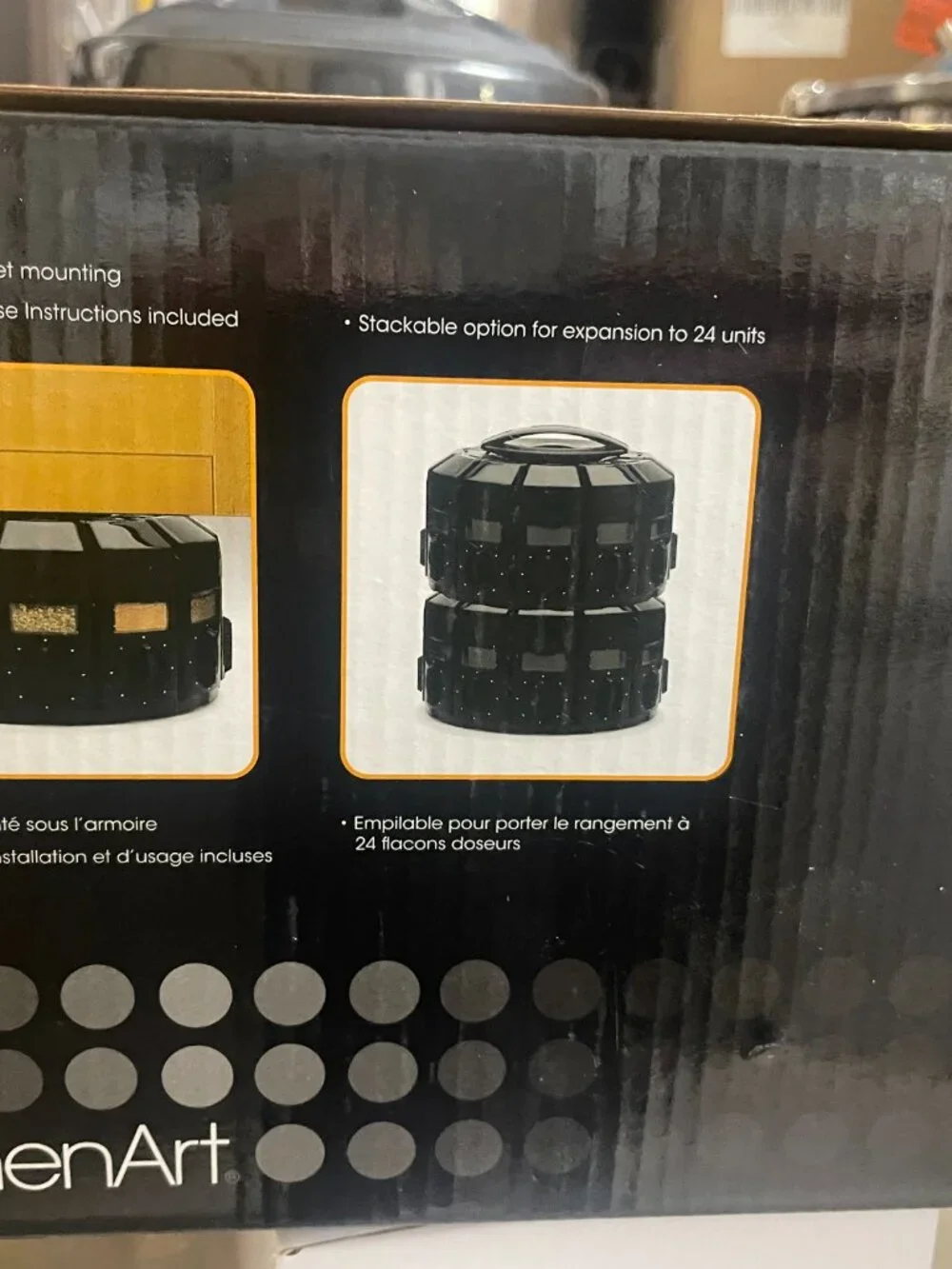 Black Select A Spice Pro Carousel